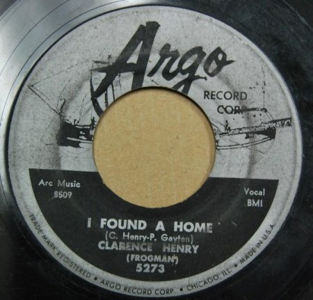 CLARENCE HENRY - I Found A Home -A-.JPG