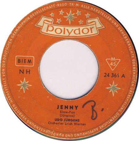 Werner,Erich0Jenny Polydor NH 24361 mit Udo Jürgens.jpg