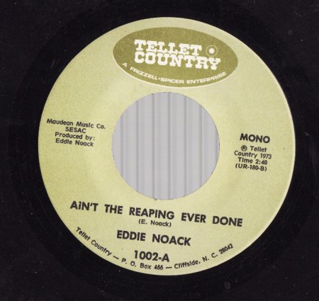 Noack, Eddie - Ain't the reaping ever done.jpg