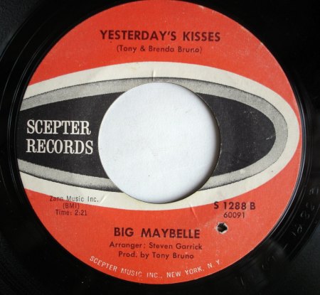 BIG MAYBELLE - Yesterday Kisses -A4-.JPG