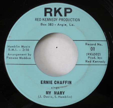 ERNIE CHAFFIN - My Mary -B-.JPG