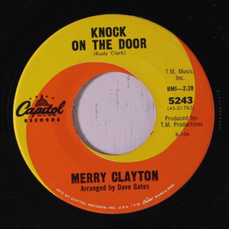 MERRY CLAYTON - Knock on the door -A1-.JPG