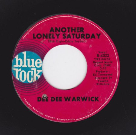 DEE DEE WARWICK - Another Lopnely Saturday -B-.jpg