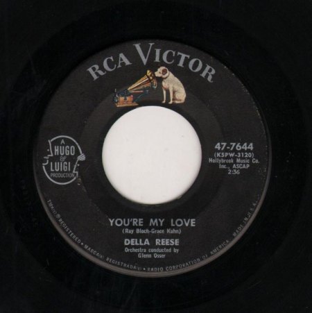 DELLA REESE - You're my love -B-.JPG