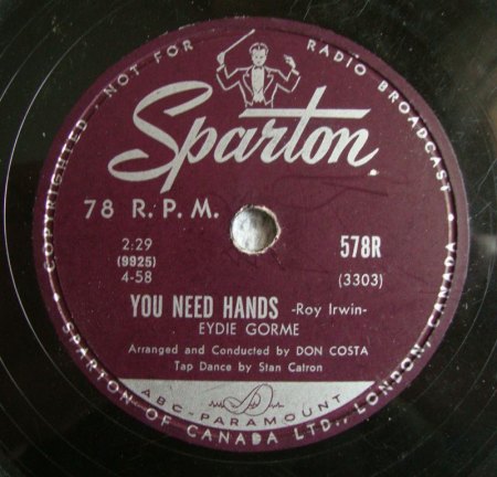 EYDIE GORME - You need hands -B-.JPG