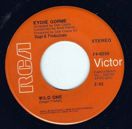 EYDIE GORME - Wild One -B1-.JPG