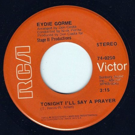 EYDIE GORME - Tonight I'll say a prayer -A1-.JPG