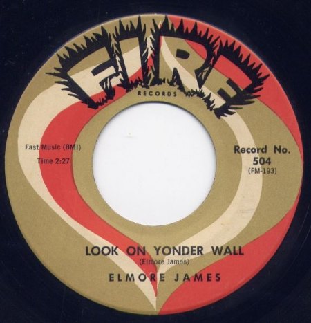 ELMORE JAMES - Look on yonder wall -B-.JPG