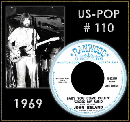 JOHN BELAND - BABY YOU COME ROLLIN' 'CROSS MY MIND_IC#001.jpg