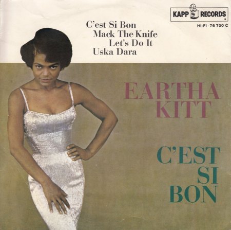 EARTHA KITT-EP - C'est si bon - CV VS -.jpg