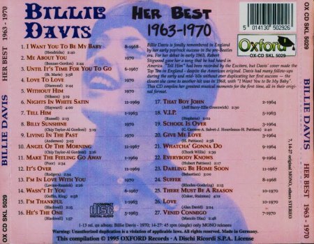Davis, Billie - Her best 1963-70--.jpeg