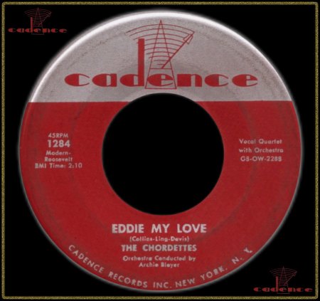 CHORDETTES - EDDIE MY LOVE_IC#003.jpg
