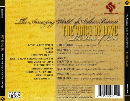 Brown, Arthur ('s Amazing World of Arthur Brown) -  Voice of Love_6.jpg