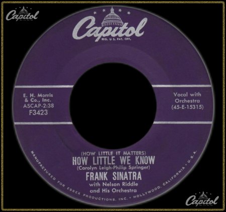 FRANK SINATRA - (HOW LITTLE IT MATTERS) HOW LITTLE WE KNOW_IC#002.jpg