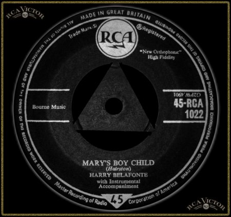 HARRY BELAFONTE - MARY'S BOY CHILD (UK SINGLE)_IC#003.jpg