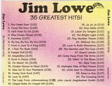 Jim Lowe - 35 Greatest Hits! - back.jpg