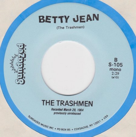 k-Trashmen - Betty Jean label 001.jpg