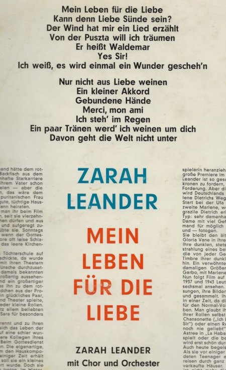 ZARAH LEANDER