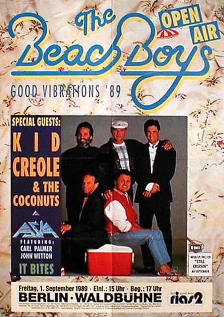 BEACH BOYS - Konzertplakate