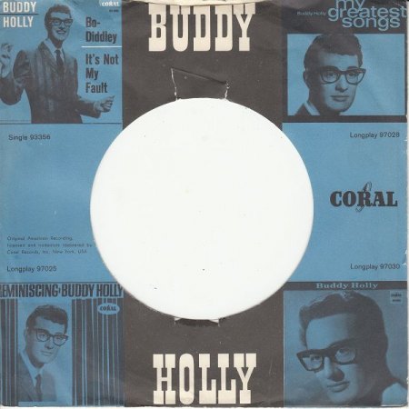 Buddy Holly - Buddy's deutsche Coral-Singles