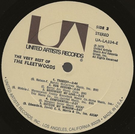 Fleetwoods - LP's