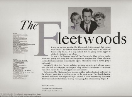 Fleetwoods - LP's