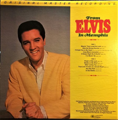 From ELVIS In Memphis*****