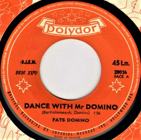 Fats Domino auf Polydor (und London Lateinamerika)