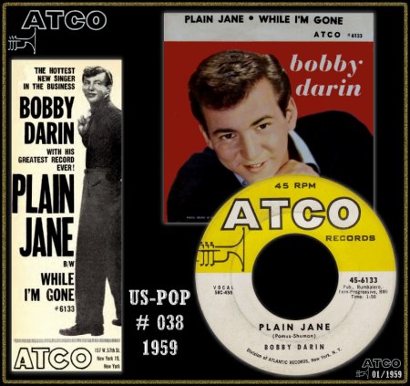 BOBBY DARIN - PLAIN JANE