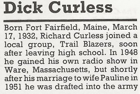 DICK CURLESS