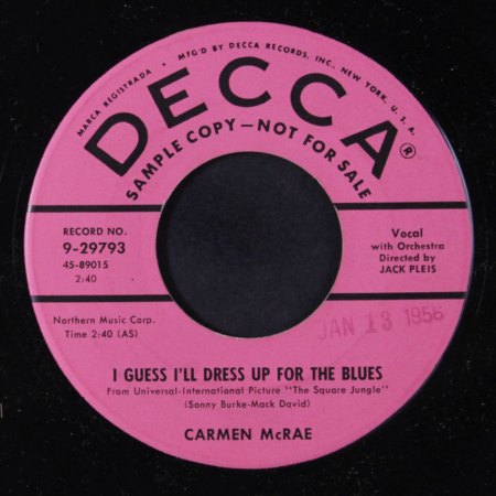 CARMEN McRAE