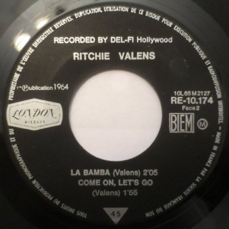 RITCHIE VALENS - EP's