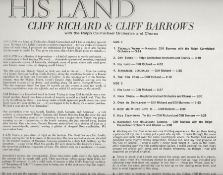 CLIFF RICHARD - seine LPs