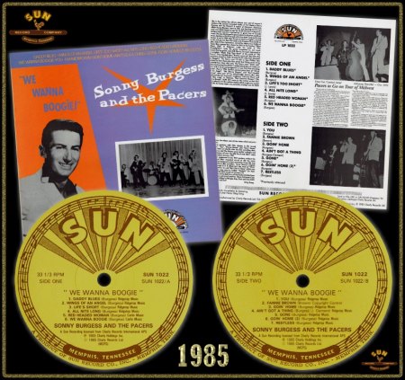 SONNY BURGESS SUN LP 1022