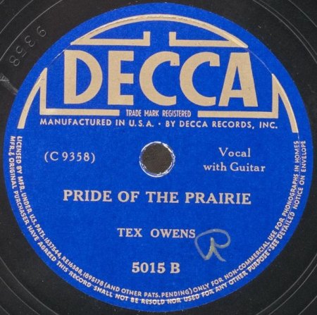 TEX OWENS