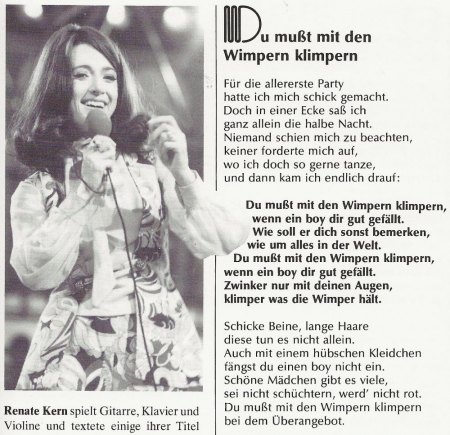 RENATE KERN (Schlager) = NANCY WOOD (Country)