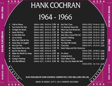 HANK COCHRAN