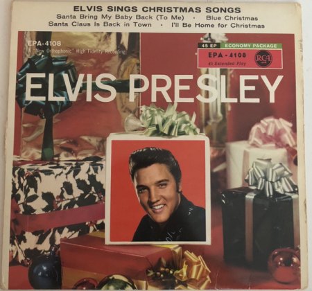 Elvis Sings Christmas Songs EPA 4108 in s6 und s7