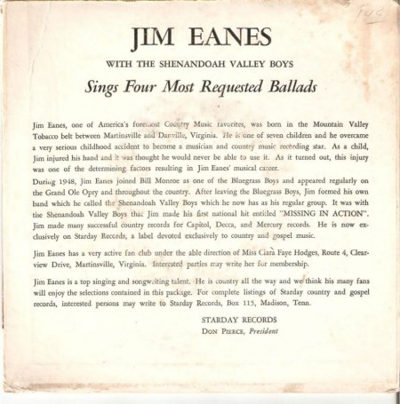 JIM EANES