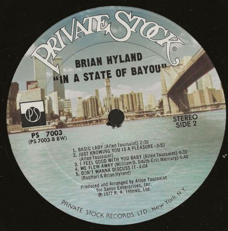 Brian Hyland LPs