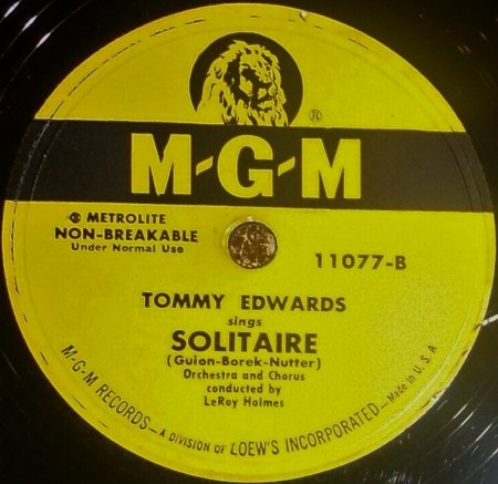 TOMMY EDWARDS