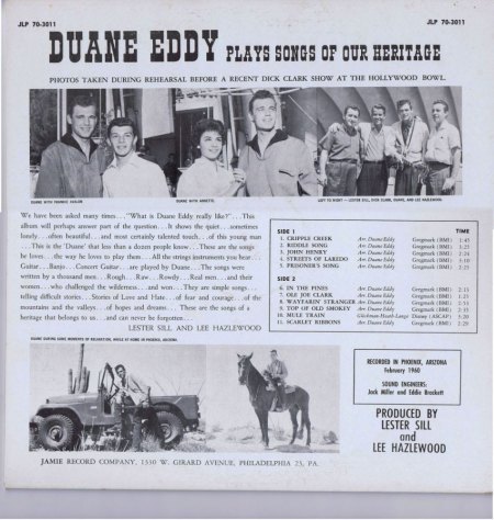 DUANE EDDY - JAMIE JLP 70-3011 D-ST A