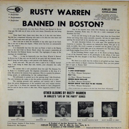 RUSTY WARREN