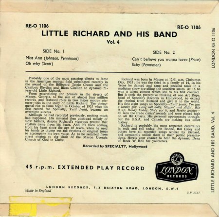 Little Richard auf Serie RE-F-D-O-U