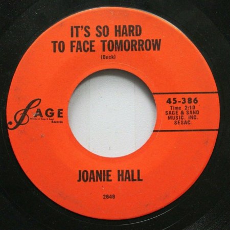 JOANIE HALL