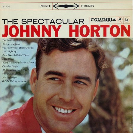 JOHNNY HORTON COLUMBIA LP CS 8167