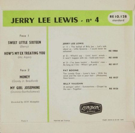 JERRY LEE LEWIS   -   Frankreich