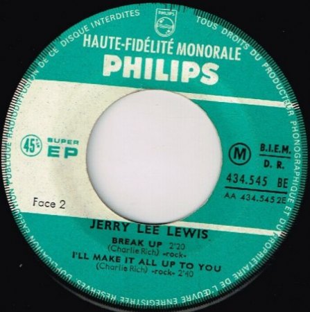 JERRY LEE LEWIS   -   Frankreich