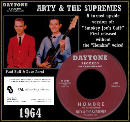 ARTY & THE SUPREMES - HOMBRE