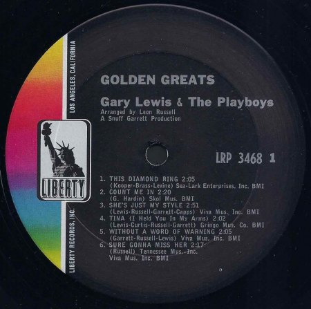 GARY LEWIS AND THE PLAYBOYS